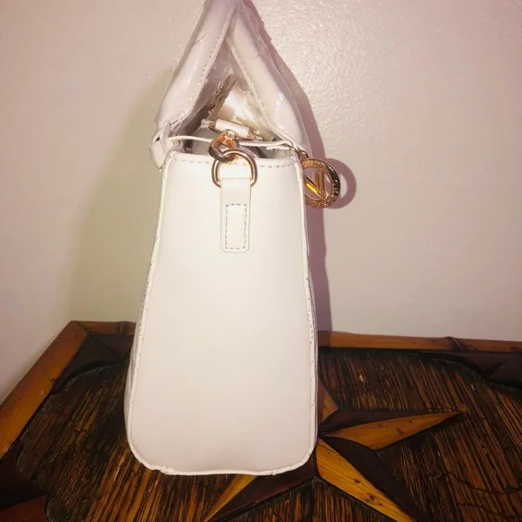 Valentino Orlandi Quilted Cream Mini Bag - Picture 4 of 14